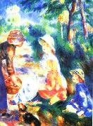 Pierre Renoir The Apple Seller USA oil painting artist